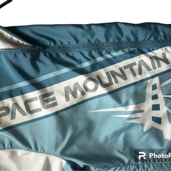 Disney Parks Space Mountain Windbreaker Jacket Size M - Picture 9 of 10